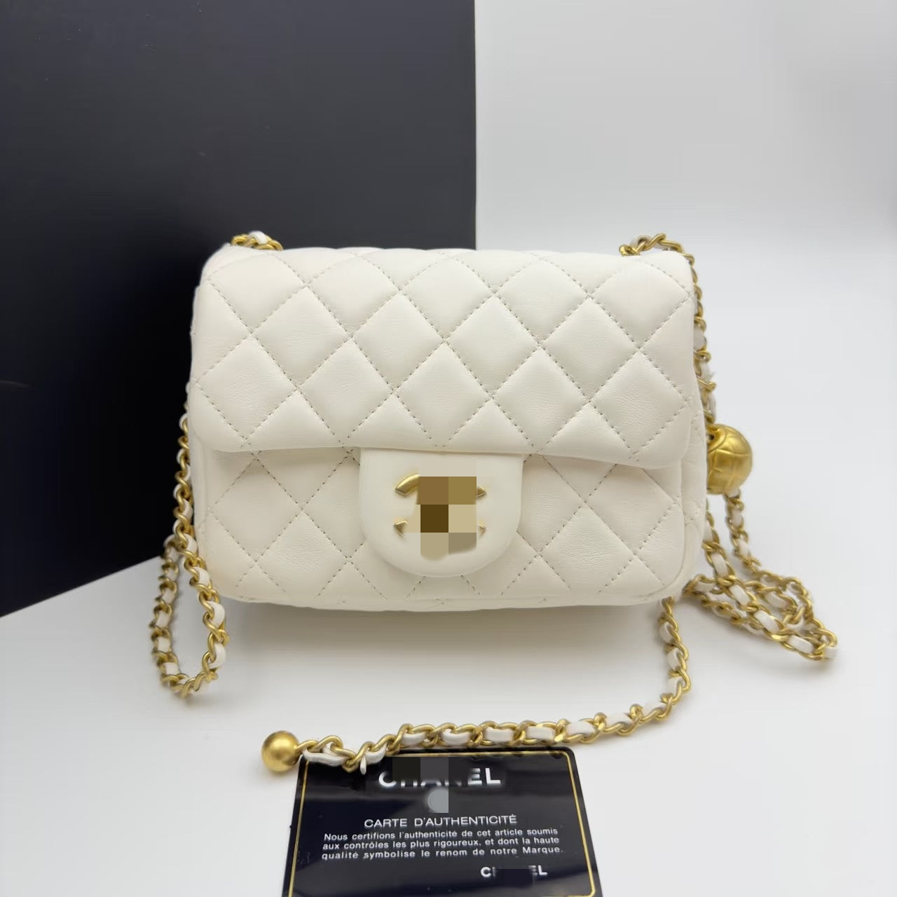 Mini Flap Bag Pearl Crush