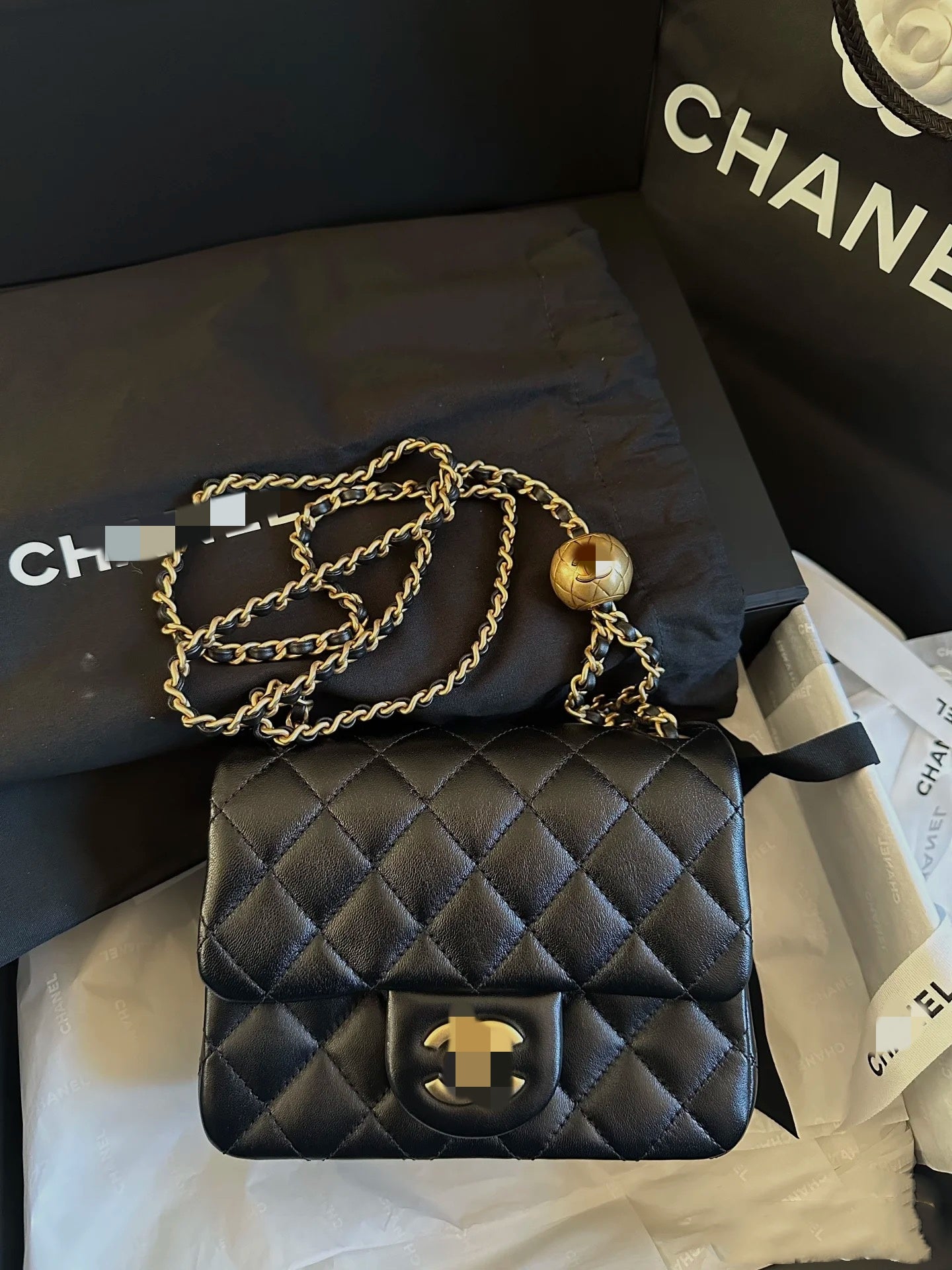 Mini Flap Bag Pearl Crush