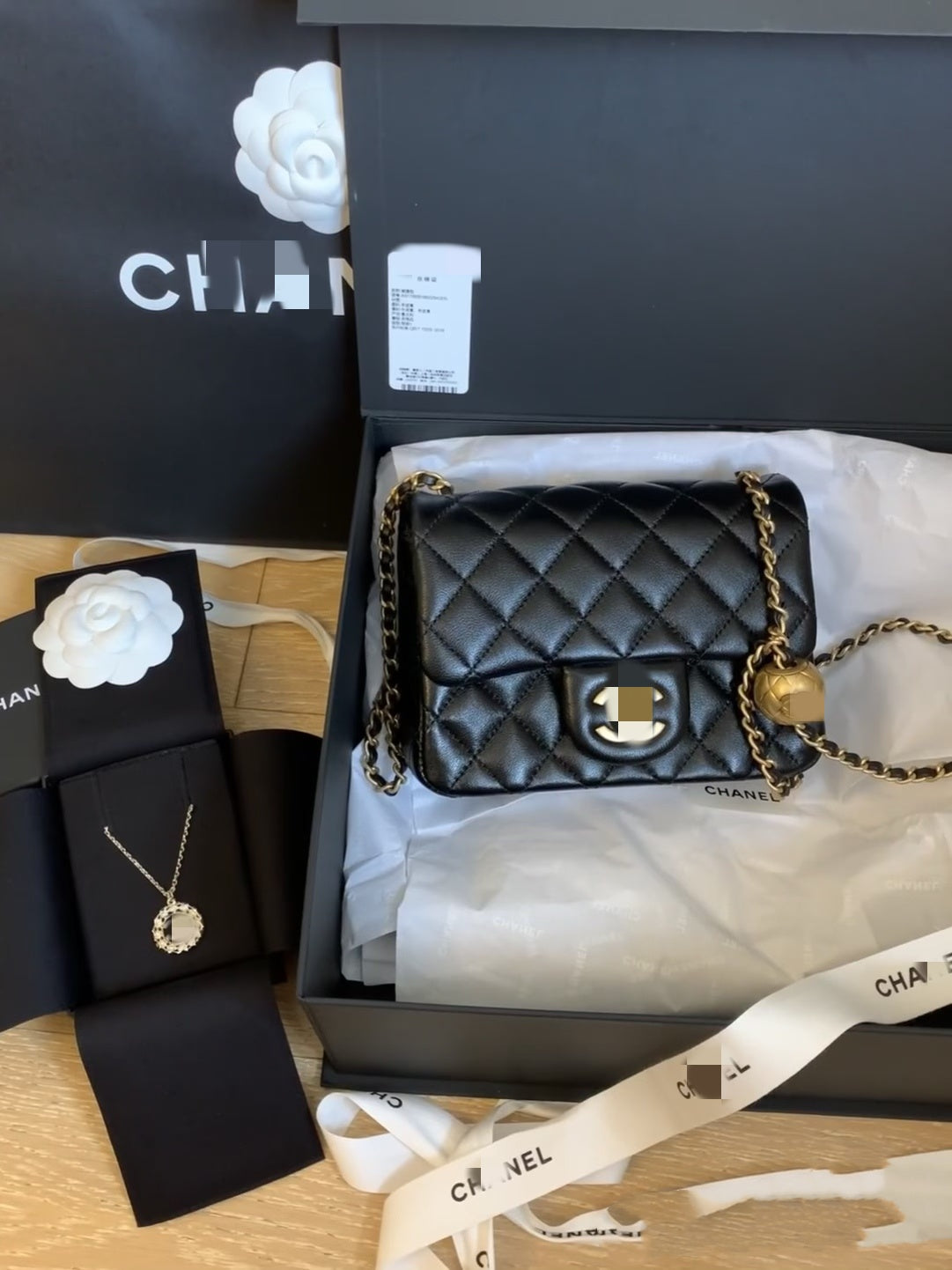 Mini Flap Bag Pearl Crush