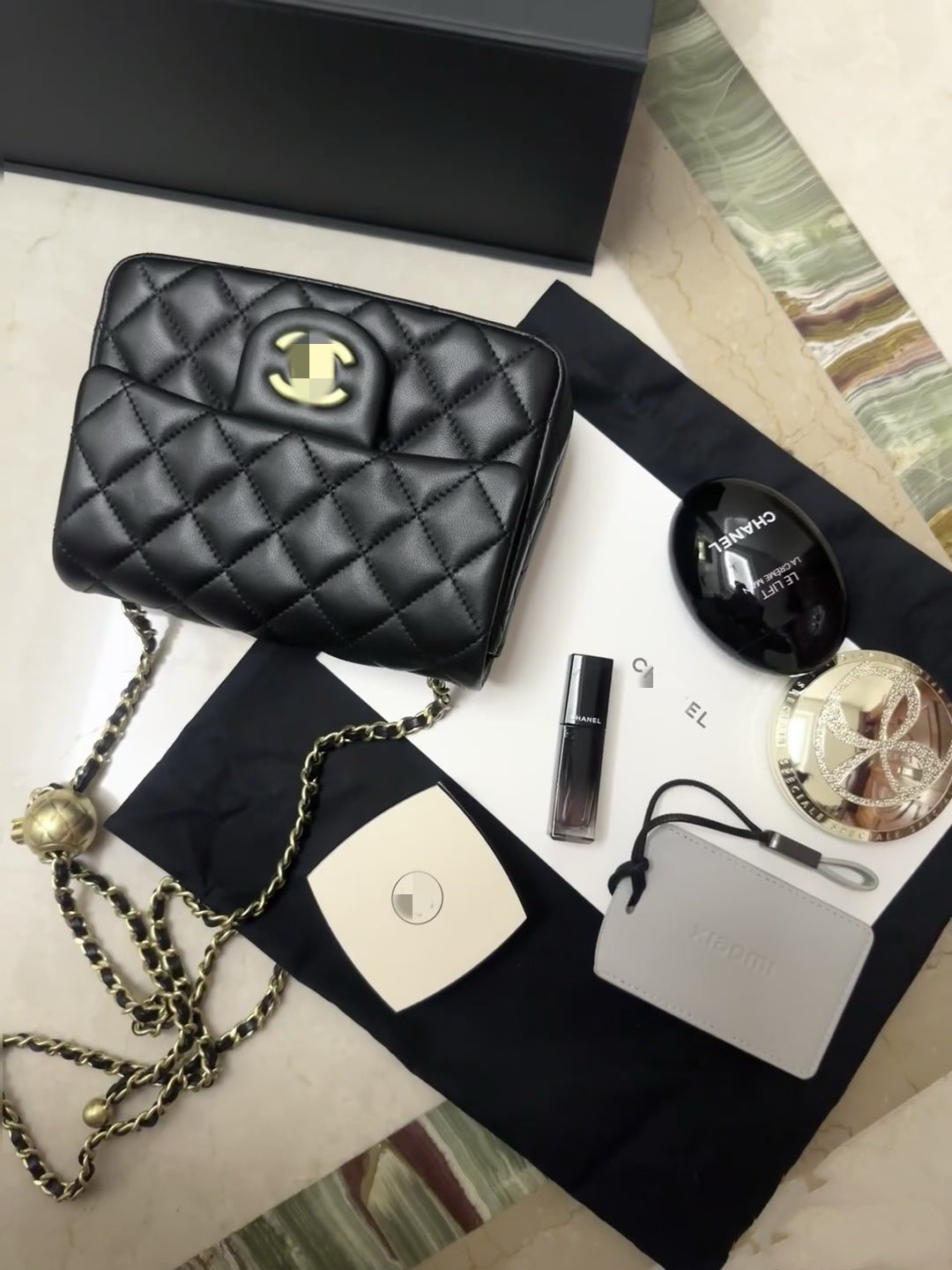 Mini Flap Bag Pearl Crush